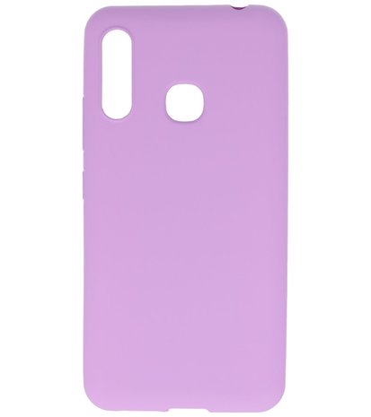 Color Backcover Telefoonhoesje voor Samsung Galaxy A70e - Paars