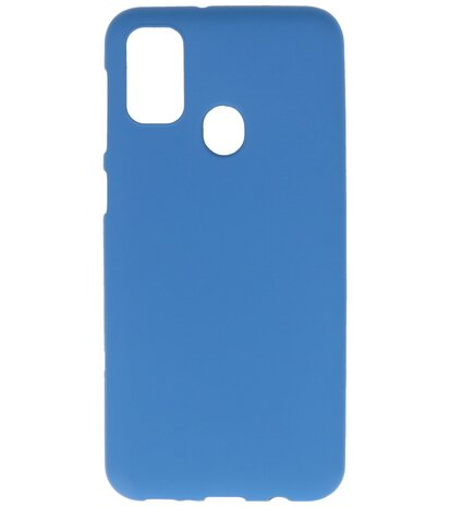 Color Backcover Telefoonhoesje voor Samsung Galaxy M31 - Navy