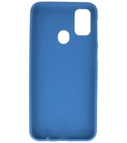 Color Backcover Telefoonhoesje voor Samsung Galaxy M31 - Navy