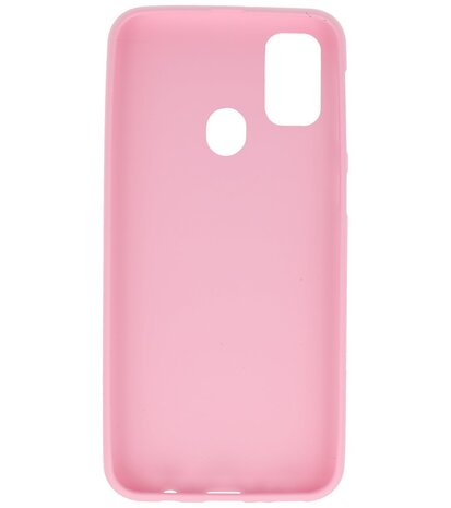 Color Backcover Telefoonhoesje voor Samsung Galaxy M31 - Roze