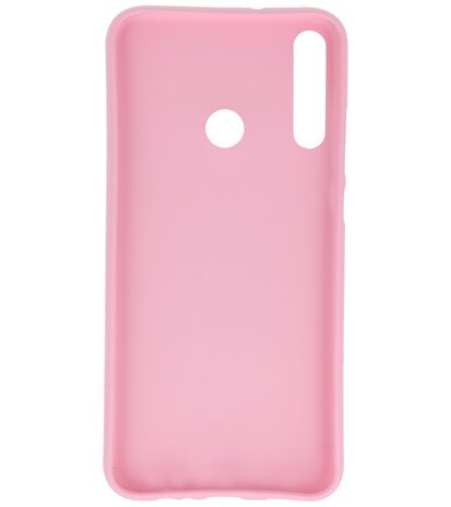 Color Backcover Telefoonhoesje voor Huawei P40 Lite E / Y7P - Roze