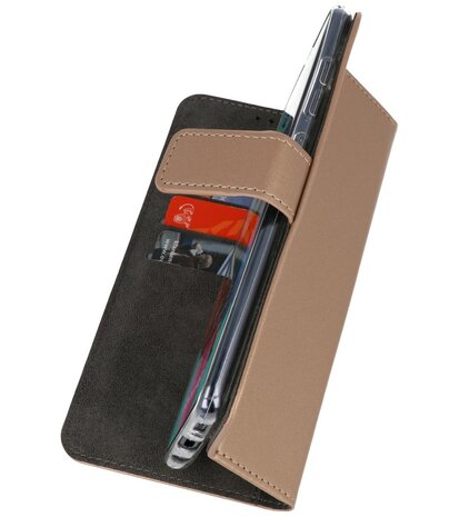 Pasjeshouder Telefoonhoesje voor OnePlus 8 - Goud