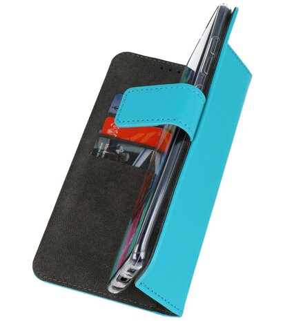Pasjeshouder Telefoonhoesje voor OnePlus 7T - Blauw