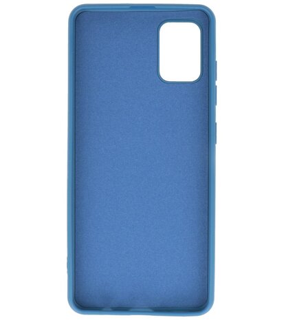 Fashion Backcover Telefoonhoesje voor Samsung Galaxy A31 - Navy