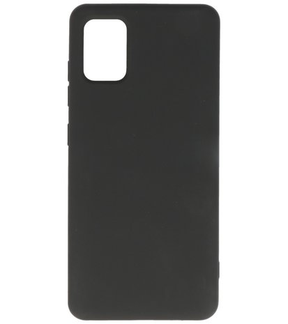 Fashion Backcover Telefoonhoesje voor Samsung Galaxy A51 - Zwart