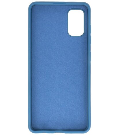 Fashion Backcover Telefoonhoesje voor Samsung Galaxy A41 - Navy