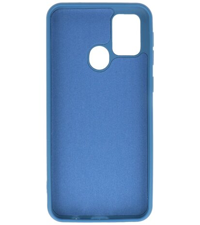 Fashion Backcover Telefoonhoesje voor Samsung Galaxy M31 - Navy