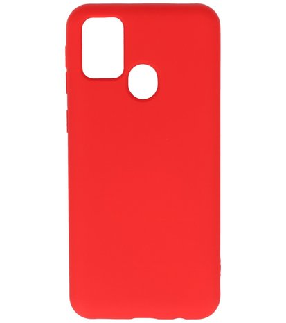 Fashion Backcover Telefoonhoesje voor Samsung Galaxy M31 - Rood