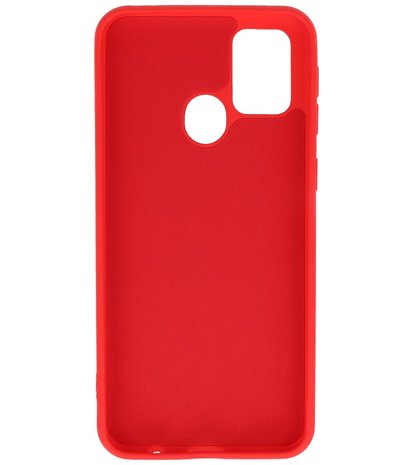 Fashion Backcover Telefoonhoesje voor Samsung Galaxy M31 - Rood