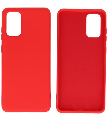 Fashion Backcover Telefoonhoesje voor Samsung Galaxy S20 Plus - Rood