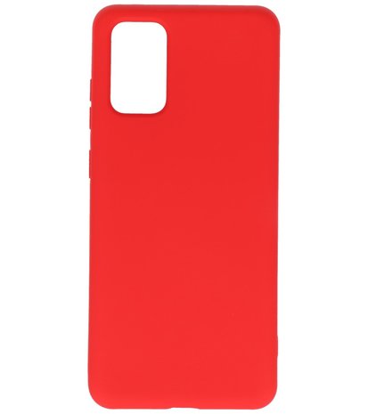 Fashion Backcover Telefoonhoesje voor Samsung Galaxy S20 Plus - Rood