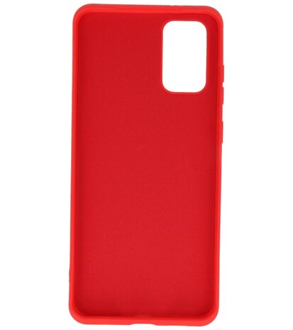 Fashion Backcover Telefoonhoesje voor Samsung Galaxy S20 Plus - Rood