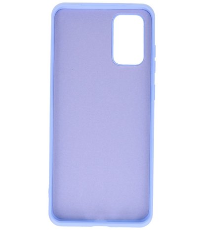 Fashion Backcover Telefoonhoesje voor Samsung Galaxy S20 Plus - Paars