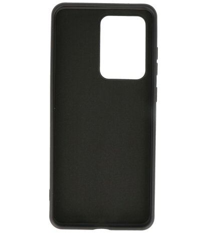 Fashion Backcover Telefoonhoesje voor Samsung Galaxy S20 ULtra - Zwart