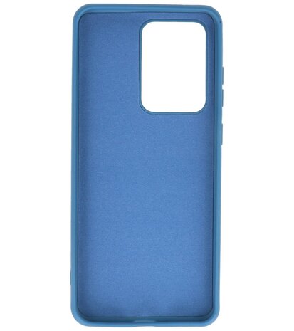 Fashion Backcover Telefoonhoesje voor Samsung Galaxy S20 ULtra - Navy