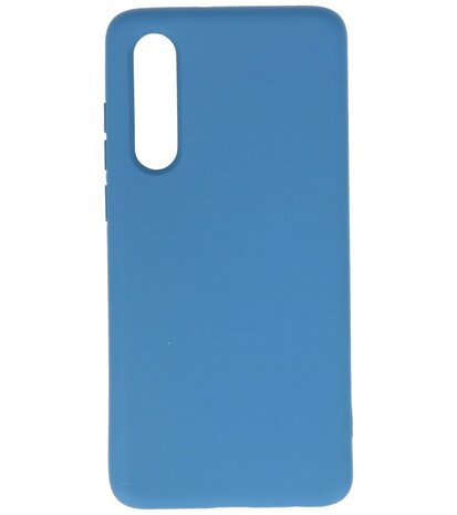 Fashion Backcover Telefoonhoesje voor Huawei P30 - Navy