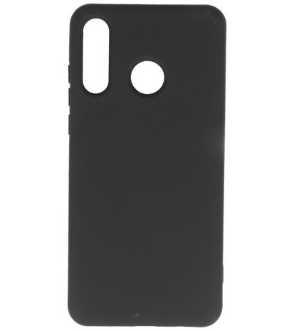 Fashion Backcover Telefoonhoesje voor Huawei P30 Lite - Zwart