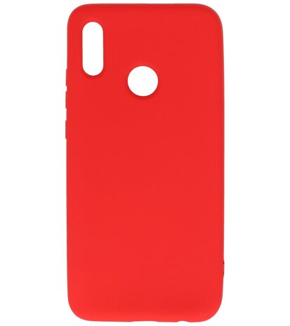 Fashion Backcover Telefoonhoesje voor Huawei P Smart 2019 - Rood