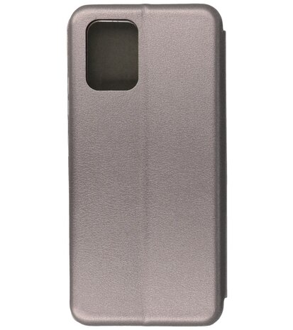 Bestcases Hoesje Slim Folio Telefoonhoesje Samsung Galaxy S10 Lite - Grijs