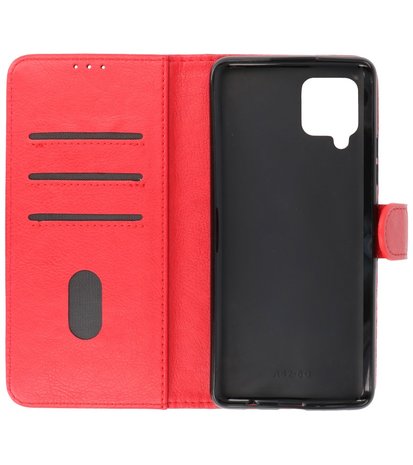 Booktype Wallet Case Telefoonhoesje voor Samsung Galaxy A42 5G - Rood