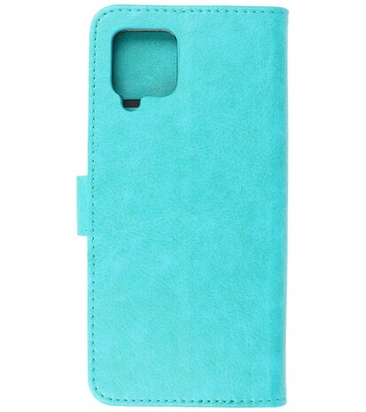 Booktype Wallet Case Telefoonhoesje voor Samsung Galaxy A42 5G - Groen