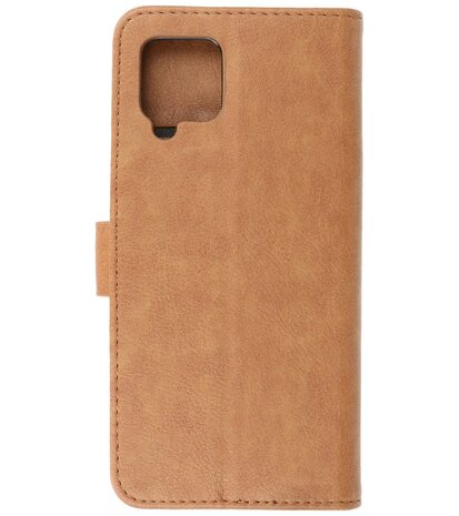 Booktype Wallet Case Telefoonhoesje voor Samsung Galaxy A42 5G - Bruin