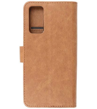 Booktype Wallet Case Telefoonhoesje voor Samsung Galaxy S20 FE - Bruin
