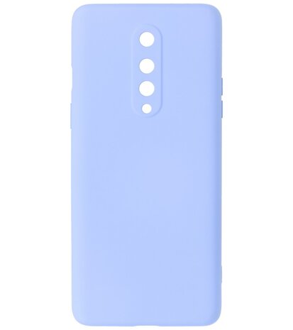 2.0mm Dikke Fashion Telefoonhoesje Backcover - Siliconen Hoesje - OnePlus 8 - Paars