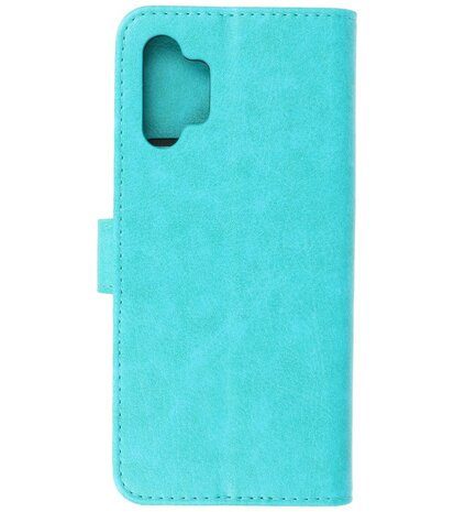 Booktype Wallet Case Telefoonhoesje voor Samsung Galaxy A32 5G - Groen