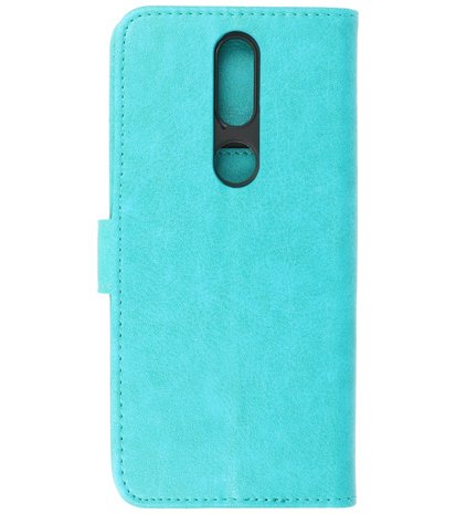 Booktype Wallet Case Telefoonhoesje voor Nokia 2.4 - Groen