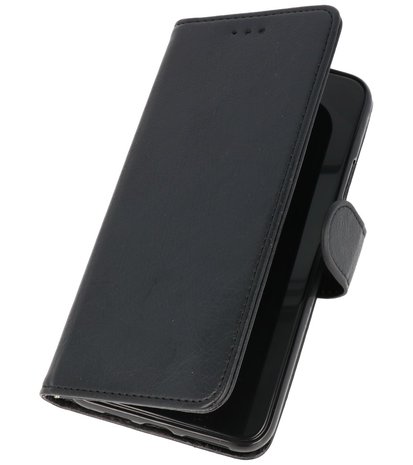 Booktype Wallet Case Telefoonhoesje voor Motorola Moto G 5G - Zwart