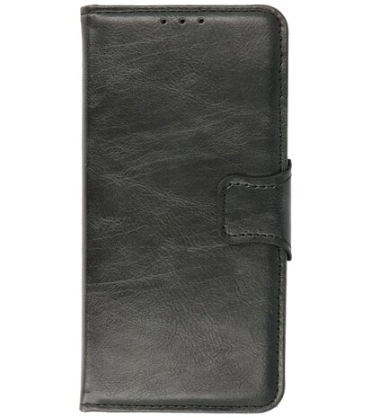 Portemonnee Wallet Case Hoesje voor Samsung Galaxy S21 Plus - Zwart