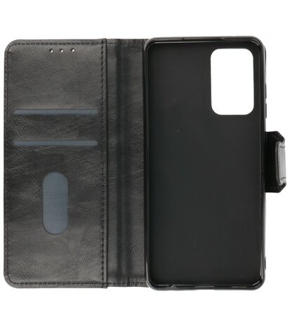 Portemonnee Wallet Case Hoesje voor Samsung Galaxy A72 / A72 5G - Zwart