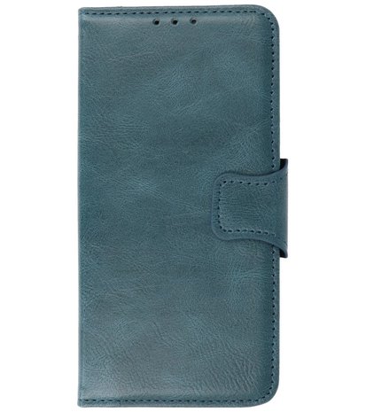 Portemonnee Wallet Case Hoesje voor Samsung Galaxy A72 / A72 5G - Blauw