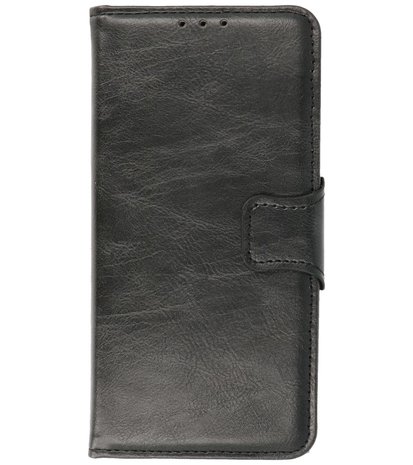 Portemonnee Wallet Case Hoesje voor OnePlus Nord N10 5G - Zwart