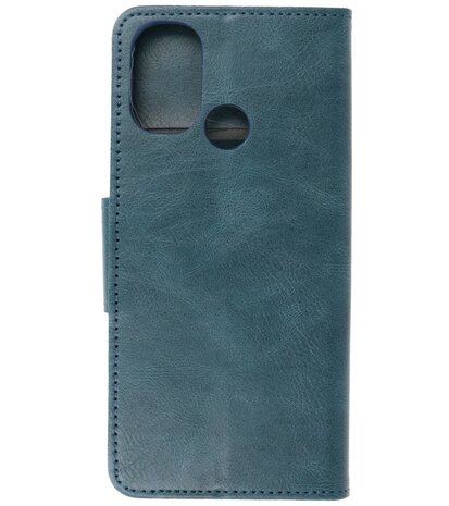 Portemonnee Wallet Case Hoesje voor OnePlus Nord N100 - Blauw