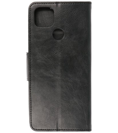 Portemonnee Wallet Case Hoesje voor Motorola Moto G9 Power (2020) - Zwart