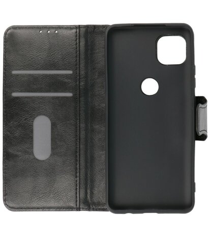 Portemonnee Wallet Case Hoesje voor Motorola Moto G 5G - Zwart
