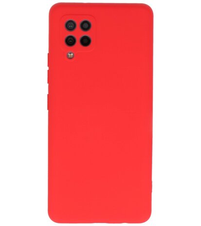 2.0mm Dikke Fashion Backcover Telefoonhoesje voor Samsung Galaxy A42 5G - Rood