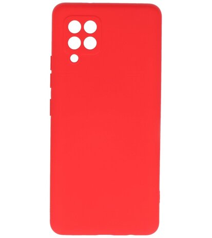 2.0mm Dikke Fashion Backcover Telefoonhoesje voor Samsung Galaxy A42 5G - Rood