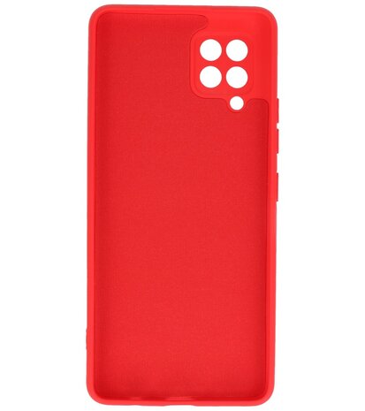 2.0mm Dikke Fashion Backcover Telefoonhoesje voor Samsung Galaxy A42 5G - Rood