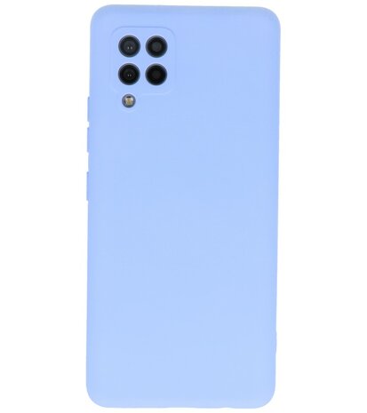 2.0mm Dikke Fashion Backcover Telefoonhoesje voor Samsung Galaxy A42 5G - Paars