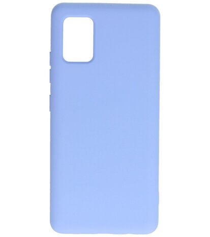 2.0mm Dikke Fashion Backcover Telefoonhoesje voor Samsung Galaxy A51 5G - Paars