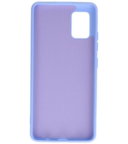 2.0mm Dikke Fashion Backcover Telefoonhoesje voor Samsung Galaxy A51 5G - Paars