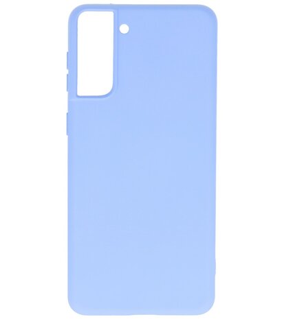 2.0mm Dikke Fashion Backcover Telefoonhoesje voor Samsung Galaxy S21 Plus - Paars