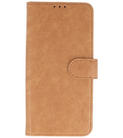 Booktype Wallet Case Telefoonhoesje voor Samsung Galaxy A72 5G - Bruin