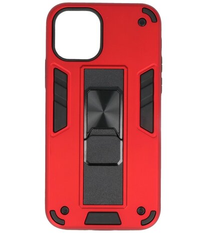 Tough Armor Hardcase Met Standfunctie Hoesje voor iPhone 11 Pro - Rood