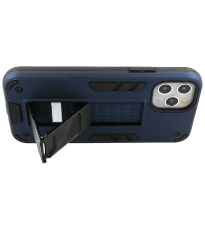 Tough Armor Hardcase Met Standfunctie Hoesje voor iPhone 11 Pro Max - Navy