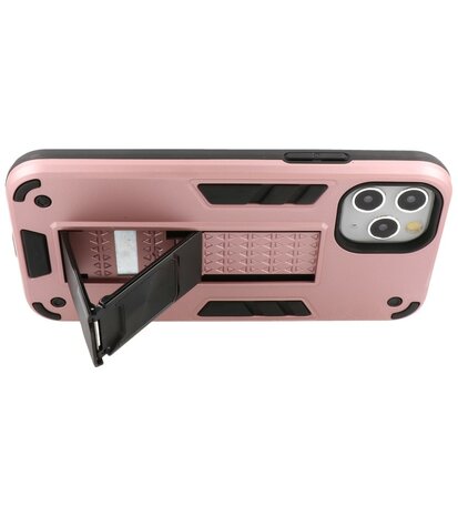 Tough Armor Hardcase Met Standfunctie Hoesje voor iPhone 11 Pro Max - Roze