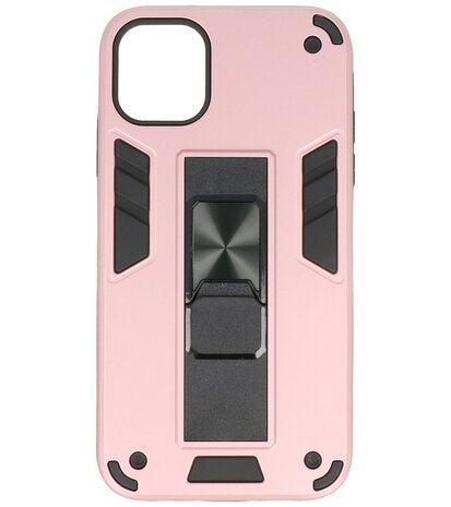 Tough Armor Hardcase Met Standfunctie Hoesje voor iPhone 11 - Roze